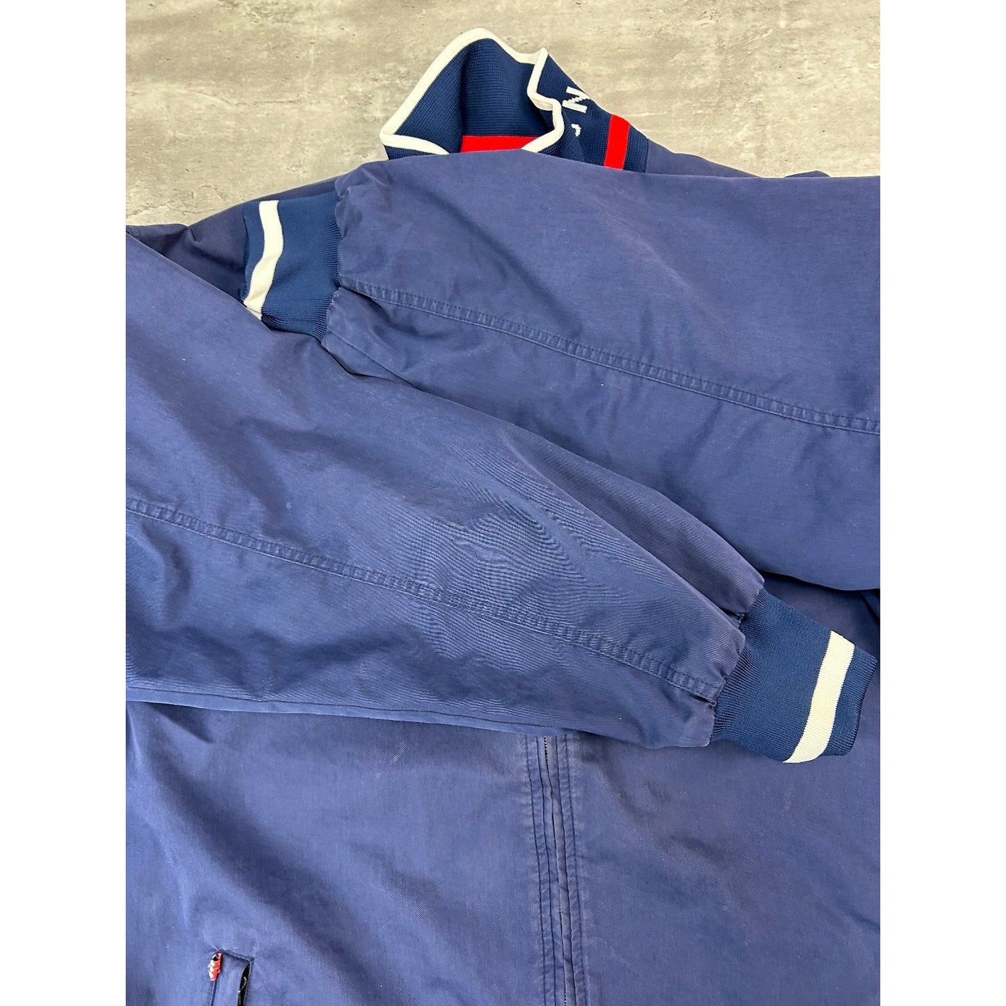 Vintage Team USA Olympics Soccer Full Zip Nylon Nike Jacket Size Large