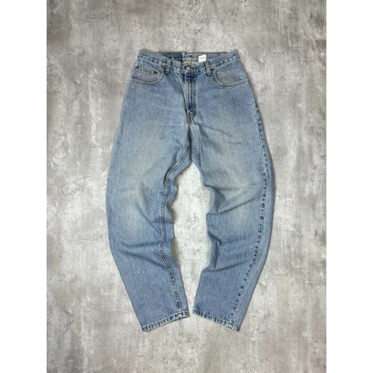 Vintage 90s Levis 560 Red Tab Light Wash Denim Pants Size 31 Blue