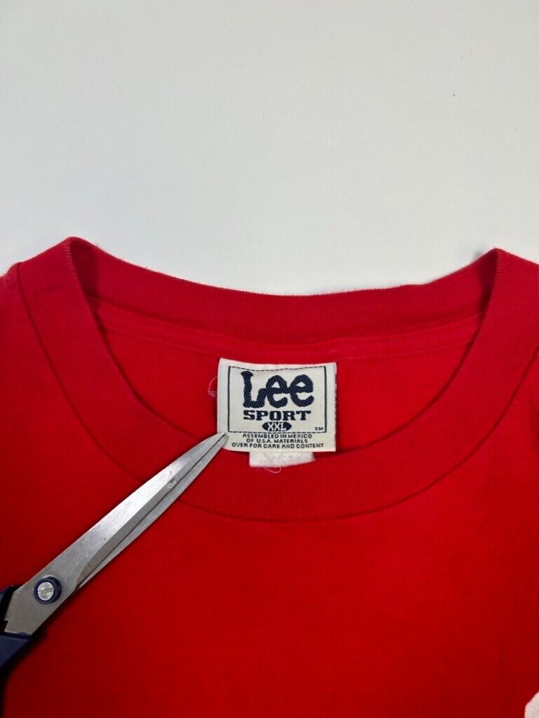 Vintage 2000 Ken Griffey Jr. #30 Cincinatti Red MLB Jersey T-Shirt Size 2XL Red