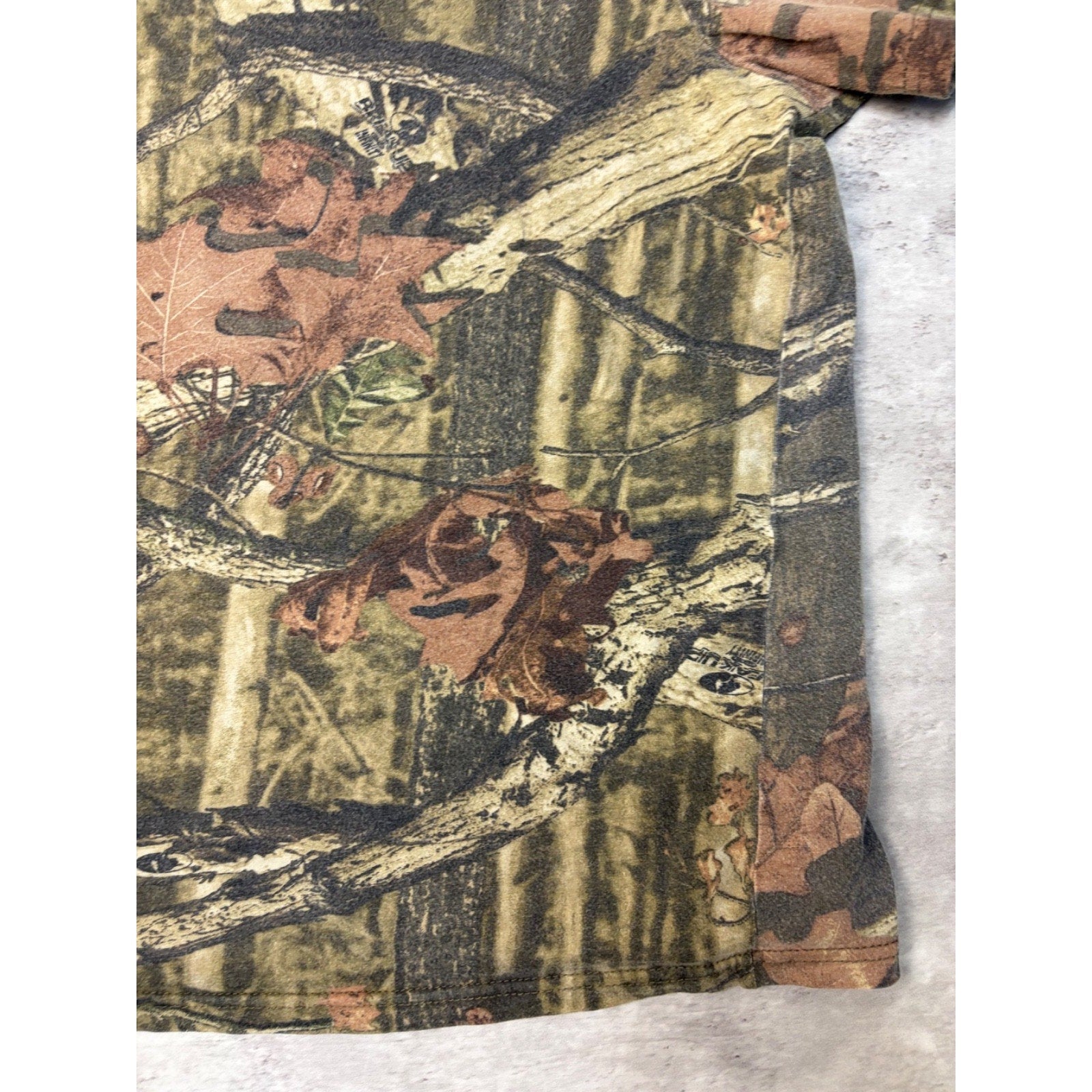 Mossy Oak Beak Up Infinity Tree Camo Hunting Pocket T-Shirt Size 2XL