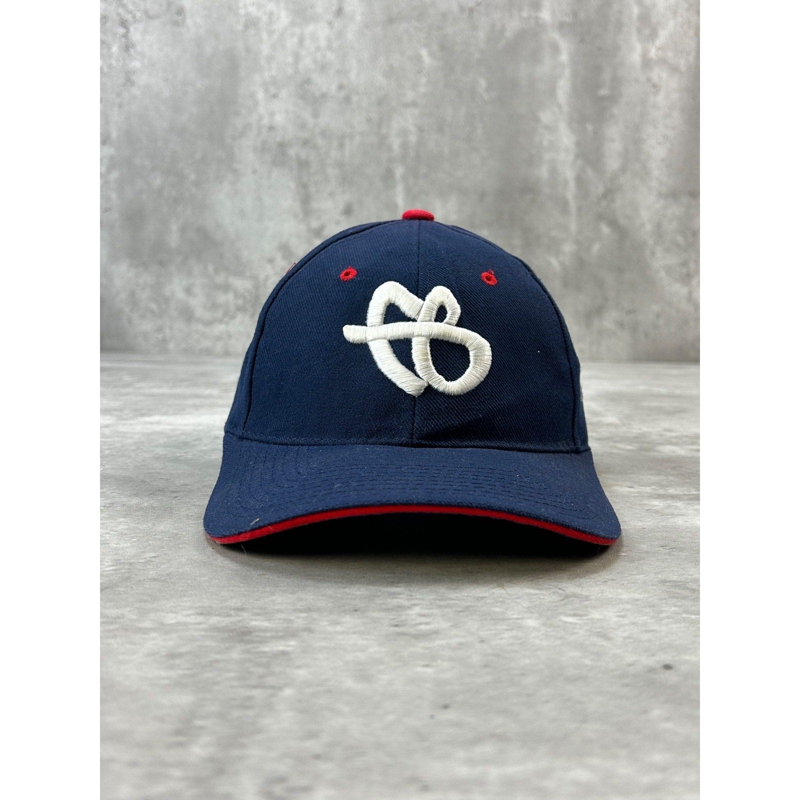 Vintage Y2K Fubu Sport Embroidered Spellout Logo Strapback Hat OSFA