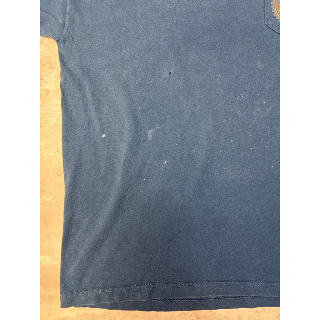Vintage Harley Davidson American Classic Spellout Logo Graphic T-Shirt Sz Large