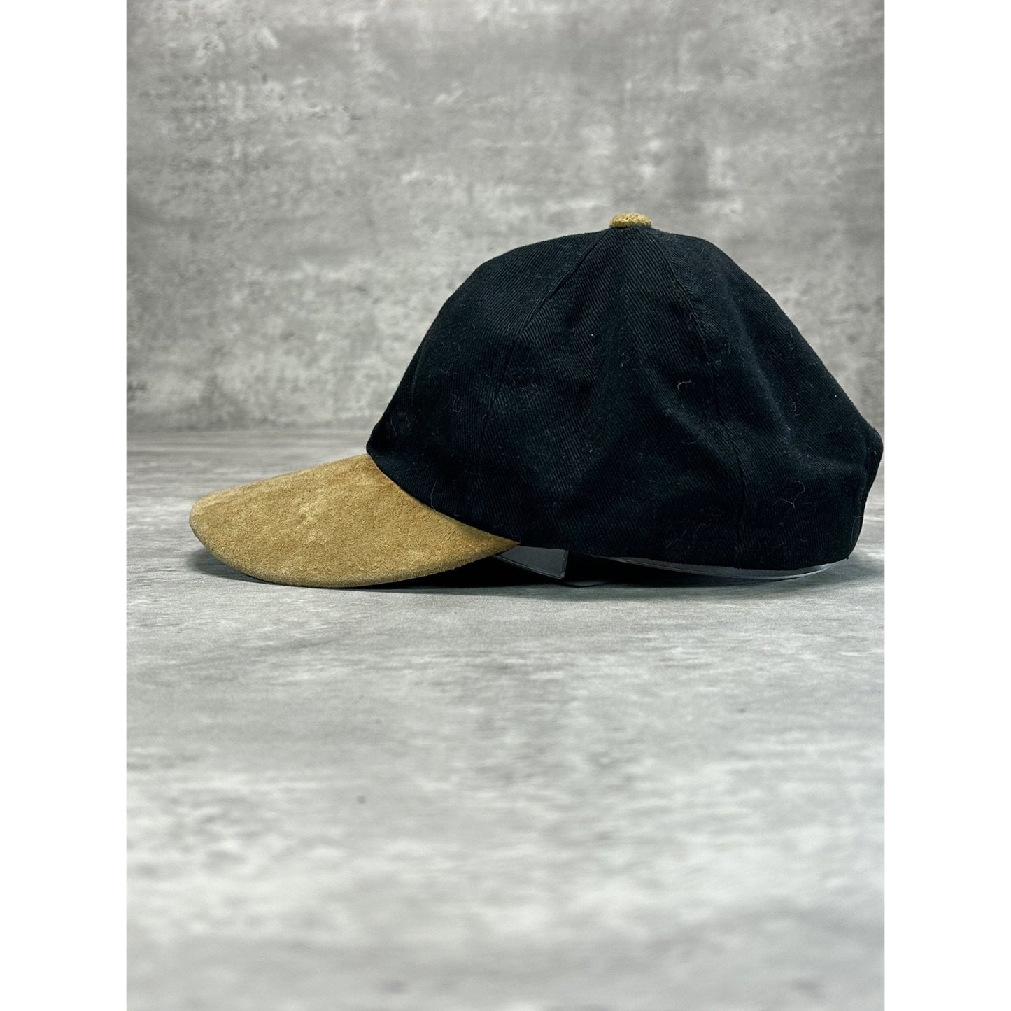 Vintage 90s Canada Olympics Embroidered Rings Logo Strapback Hat OSFA Black