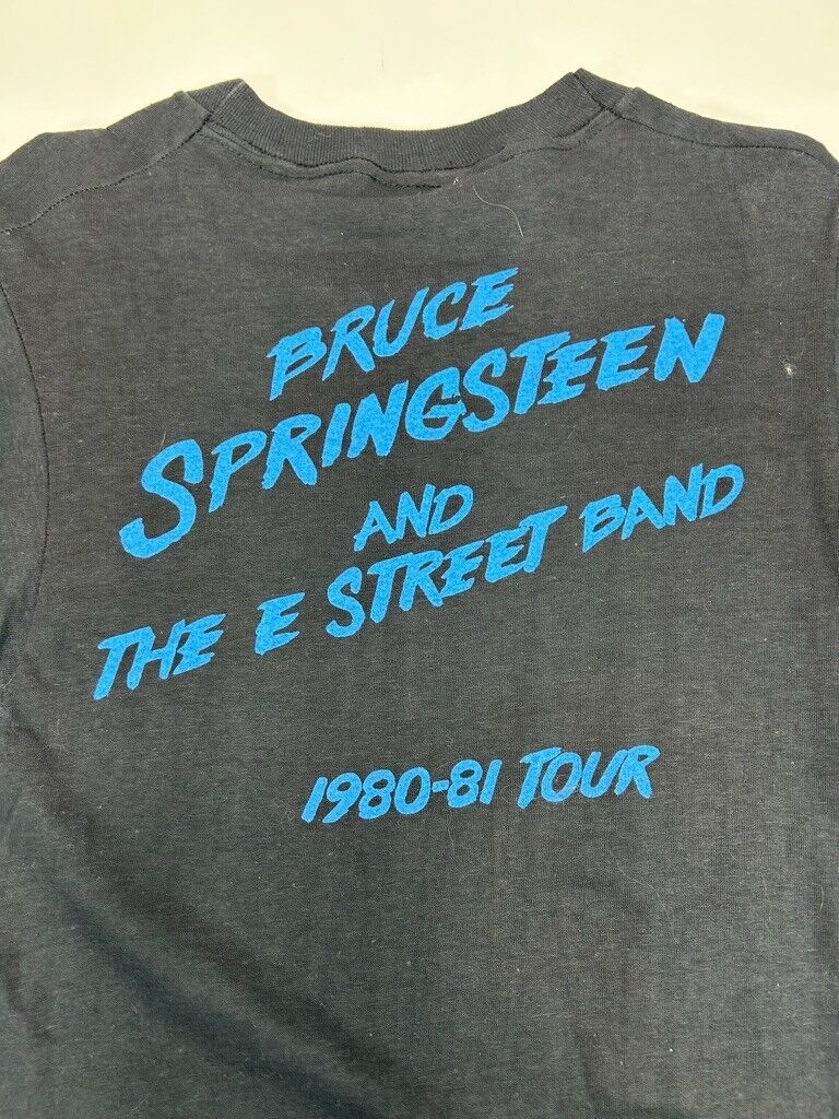 Vintage 1980 Bruce Springsteen And The E Street Band Music Tour T-Shirt Medium