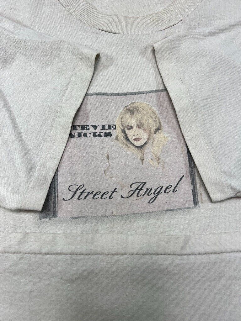 Vintage 1994 Stevie Nicks Street Angel World Tour Graphic Band T-Shirt Size XL