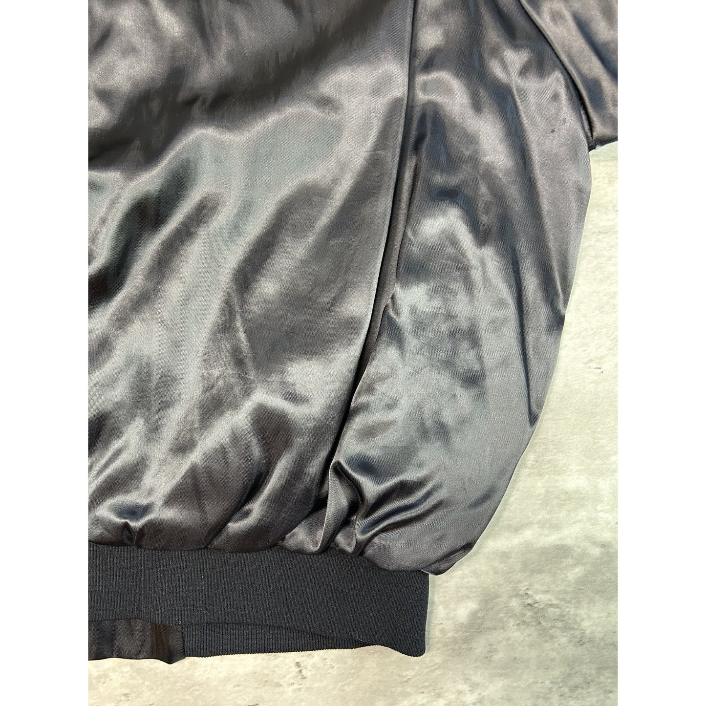 Vintage 80s/90s Chevrolet Heartbeat Of America Satin Bomber Jacket Size XL
