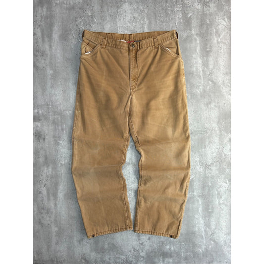 Vintage 90s Walls Blizzard Pruf Canvas Workwear Pants Size 38 Beige