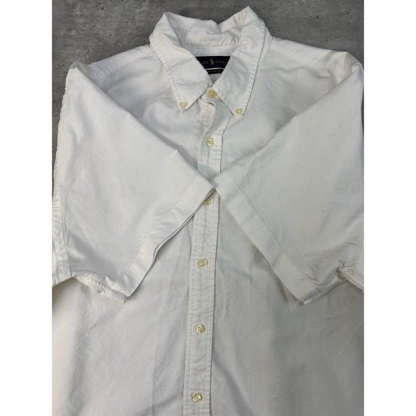 Vintage Polo Ralph Lauren Embroidered Polo Bear Button Up Shirt Size XXL