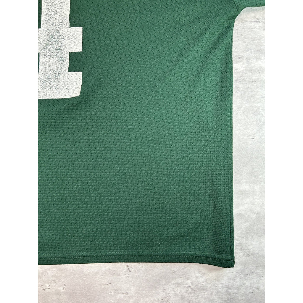 Vintage 90s Brett Favre #4 Green Bay Packers NFL Logo 7 Jersey Size Large Green
