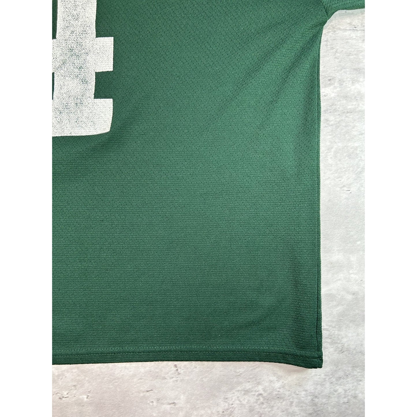 Vintage 90s Brett Favre #4 Green Bay Packers NFL Logo 7 Jersey Size Large Green