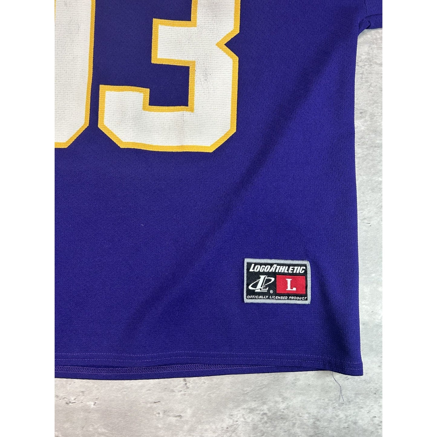 Vintage 90s John Randle #93 Minnesota Vikings NFL Logo Athletic Jersey Sz Large
