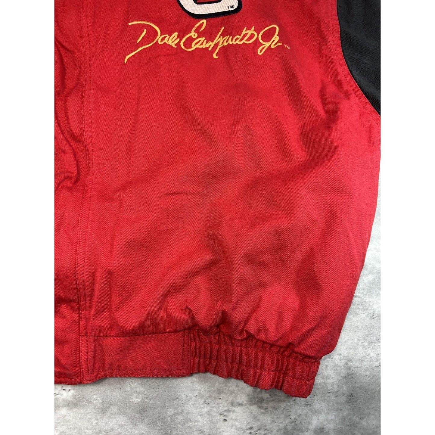 Vintage Dale Earnhardt Jr #8 Budweiser Racing Nascar Racing Jacket Size Large
