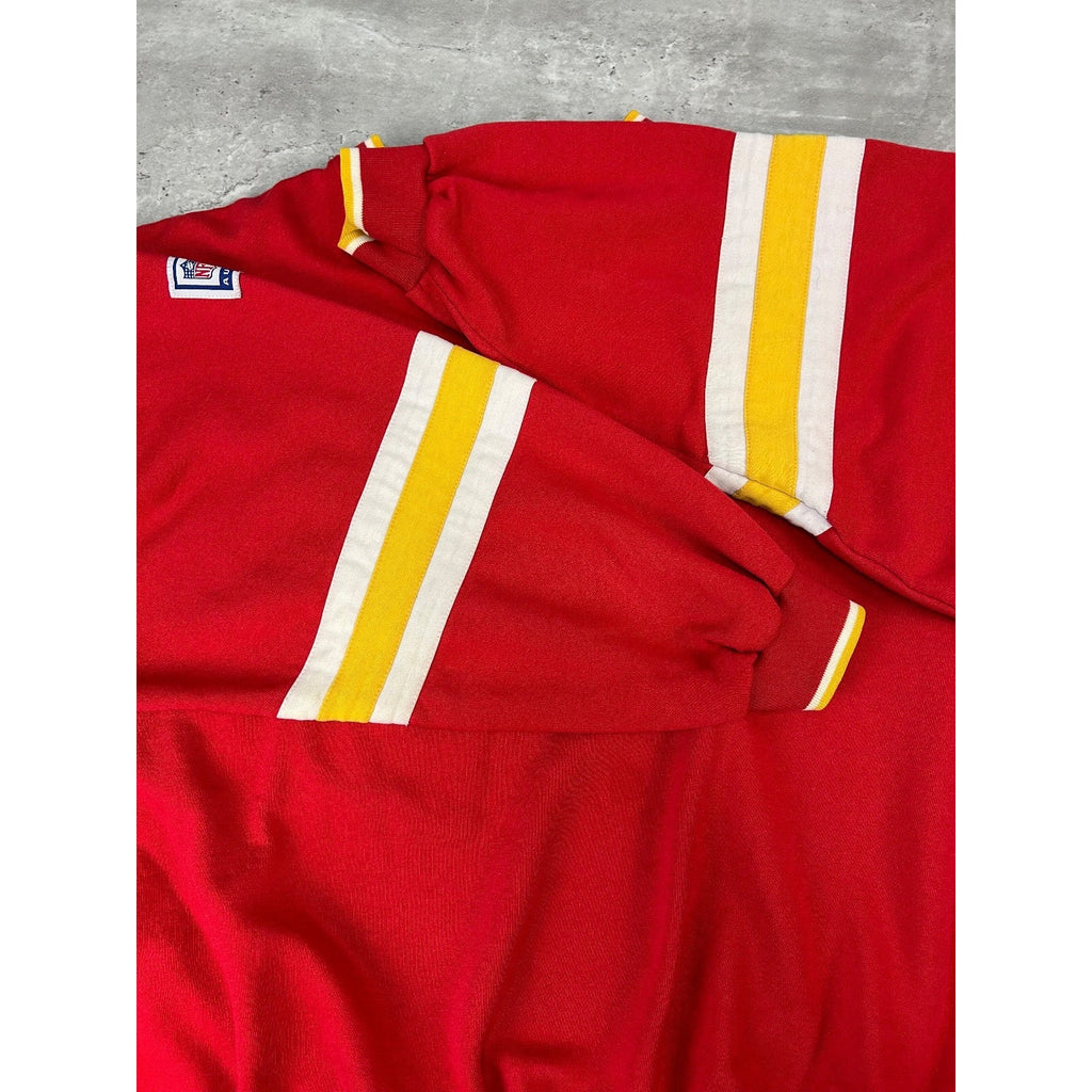 Vintage 90s Kansas City Chiefs NFL Embroidered Logo Starter Sweatshirt Size XL