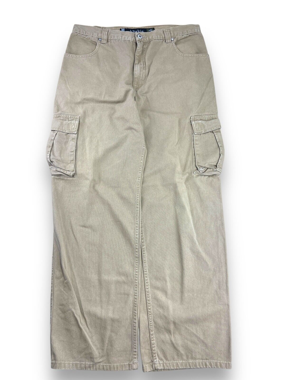 Vintage 90s Levi's Silvertab Khakis Relaxed Fit Cargo Pants Size 35