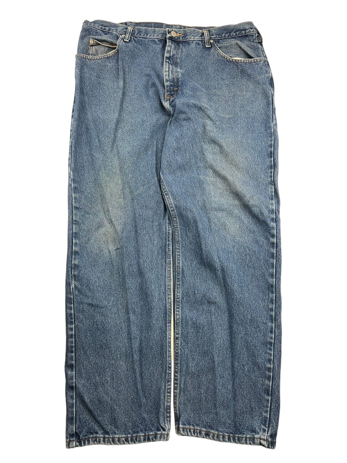 Vintage Wrangler Authentic's Straight Leg Medium Wash Denim Pants Size 40