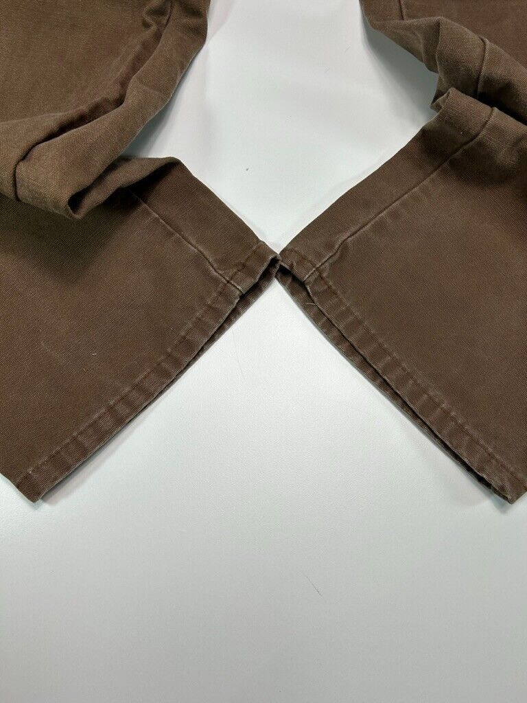 Dickies Canvas Work Wear Carpenter Pants Size 40W Brown