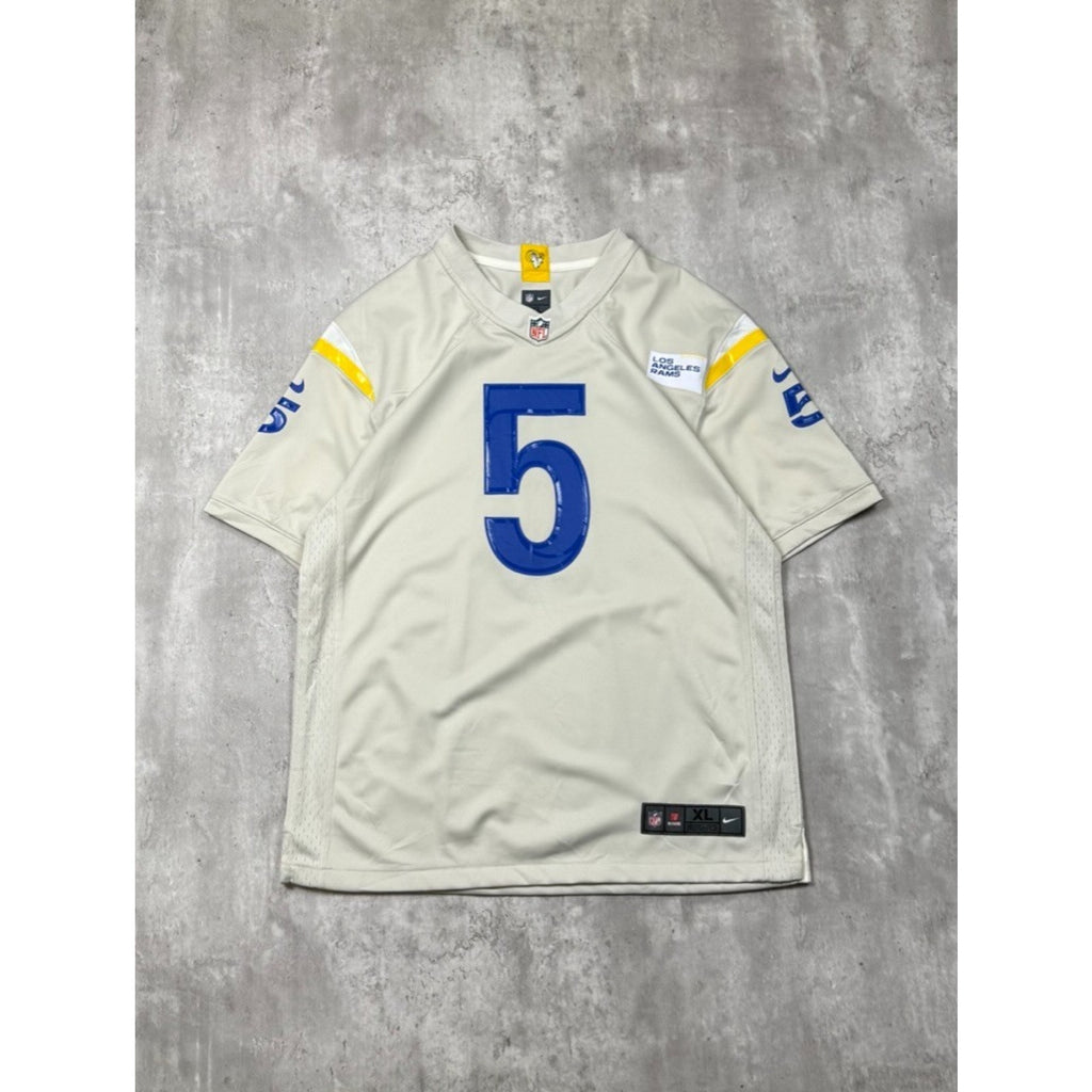 Vintage Jalen Ramsey #5 Los Angeles Rams NFL Football Jersey Size XL YOUTH