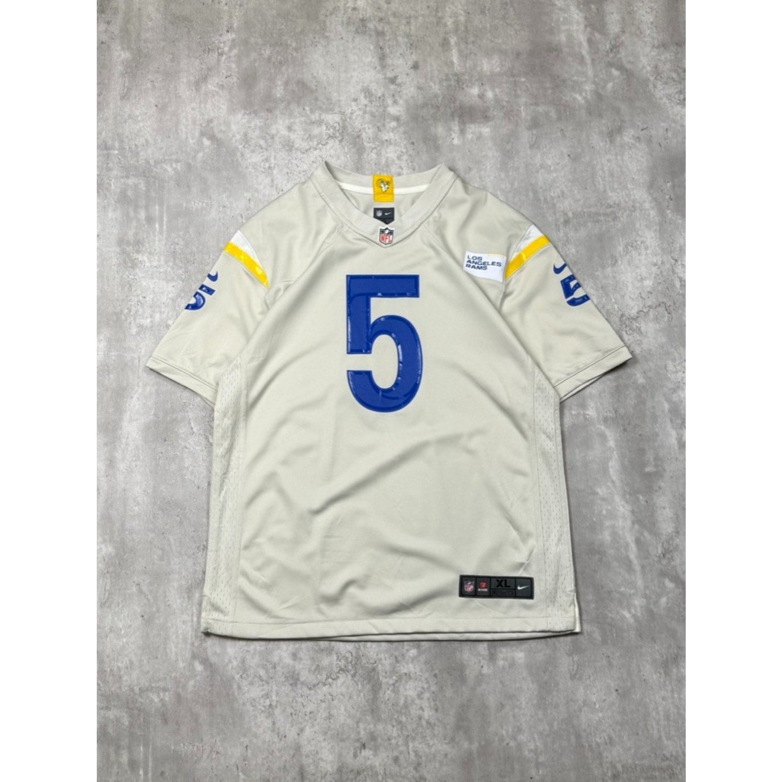 Vintage Jalen Ramsey #5 Los Angeles Rams NFL Football Jersey Size XL YOUTH