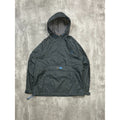 Vintage 2000s Nike Embroidered Swoosh Nylon 1/2 Zip WIndbreaker Jacket Sz Medium