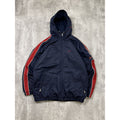 Vintage 2000s Nike Embroidered Swoosh Nylon Bomber Jacket Size