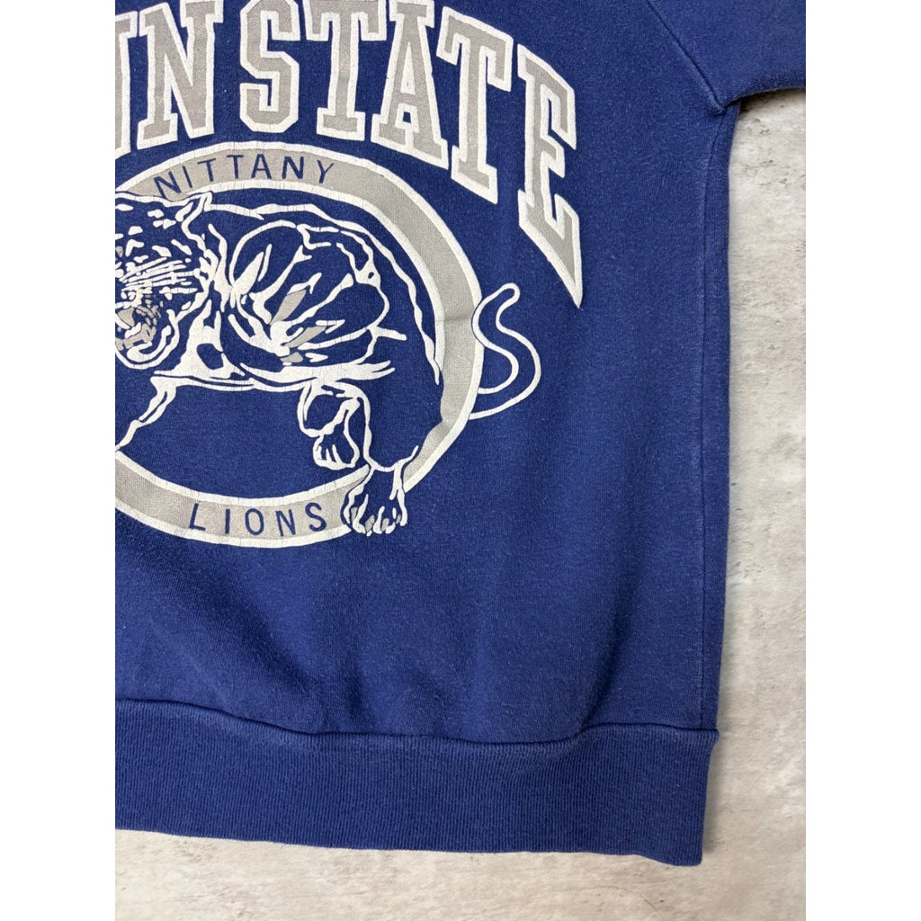 Vintage 80s/90s Penn State Nittany Lions Collegiate Graphic Sweatshirt Sz Small