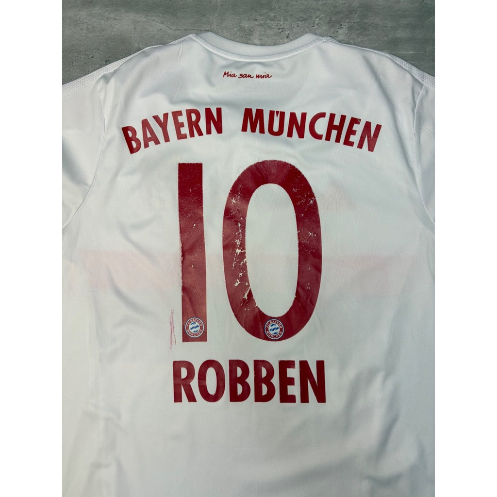 Vintage Arjen Robben #10 FC Bayern Munchen Adidas Soccer Jersey Size Medium