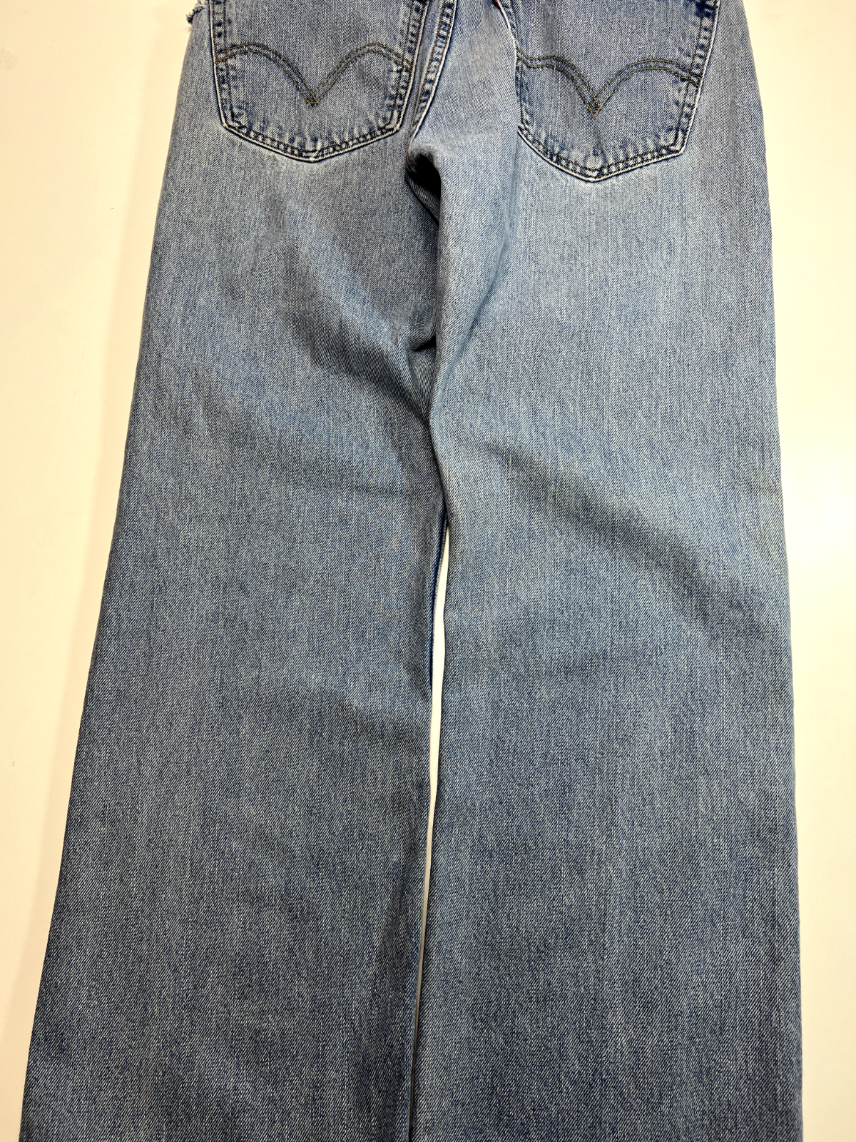 Levi's 505 Light Wash Straight Fit Denim Pants Size 32W