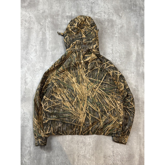 Vintage Columbia Mossy Oak Shadow Grass Camo Full Zip Hunting Jacket Size XL