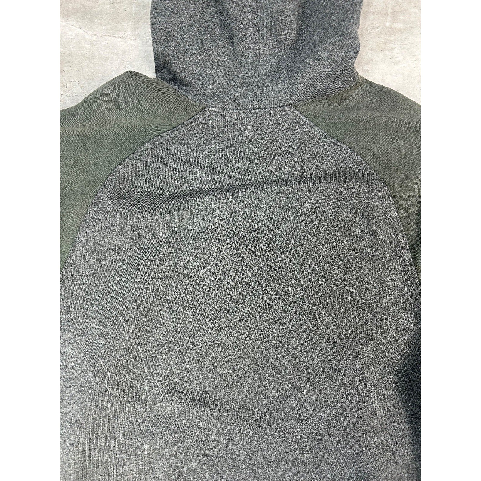 Vintage 2000s Nike Embroidered Swoosh Spellout Hooded Sweatshirt Size 2XL