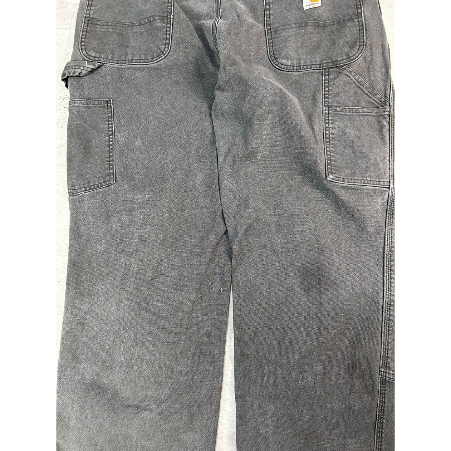 Carhartt Relaxed Fit Canvas Workwear Double Knee Carpenter Pants Size 42