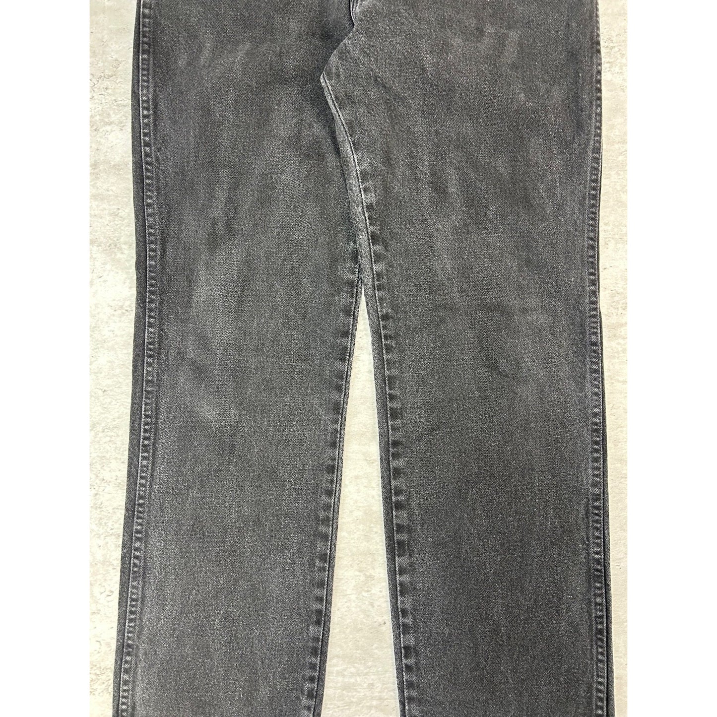 Vintage 80s/90s Wrangler Western Black Denim Pants Size 33