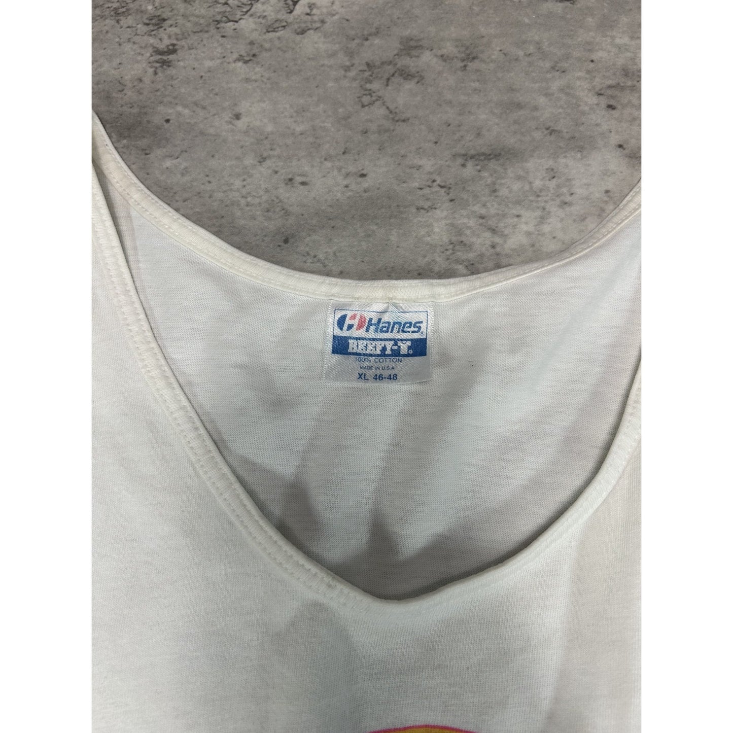 Vintage 90s Hard Rock Cafe Las Vegas Destination Sleeveless T-Shirt Size XL