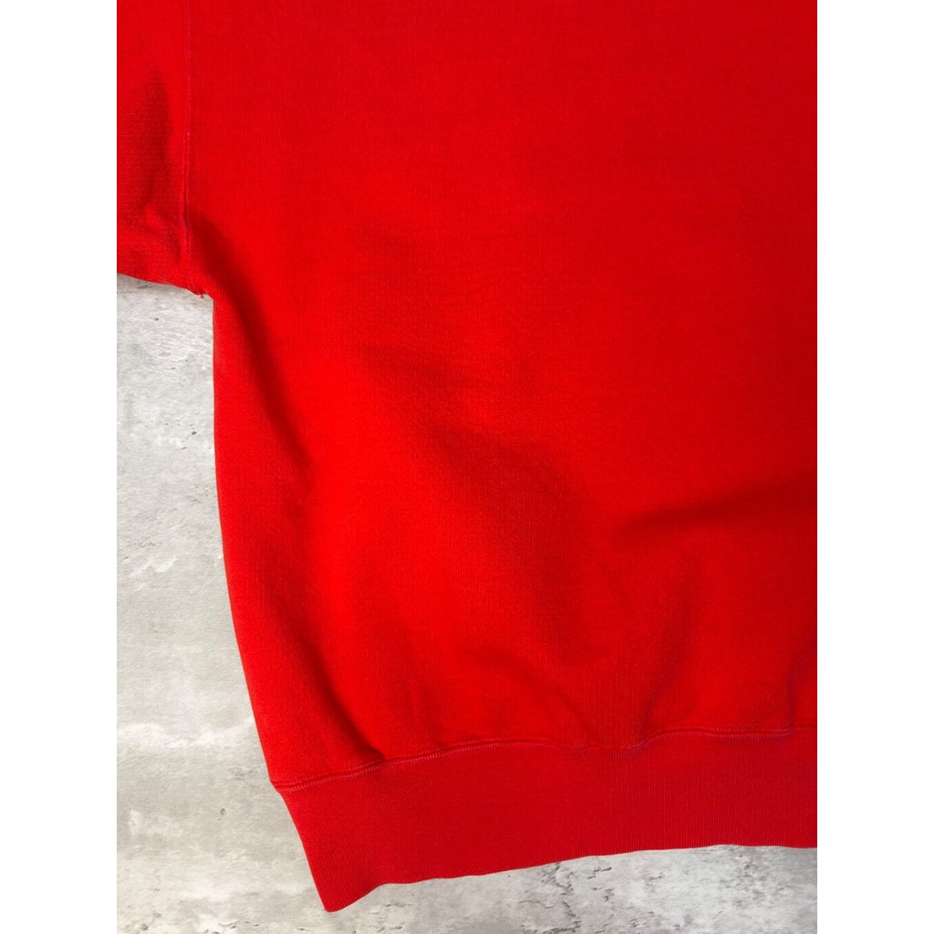 Vintage 90s Kansas City Chiefs NFL Graphic Spellout Football Sweatshirt Sz Large