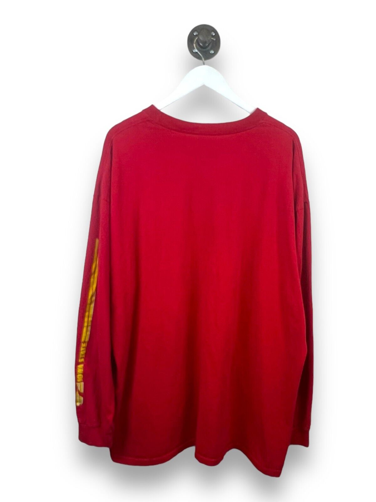 Vintage Nike Team Iowa State Cyclones NCAA Long Sleeve T-Shirt Size 2XL Red