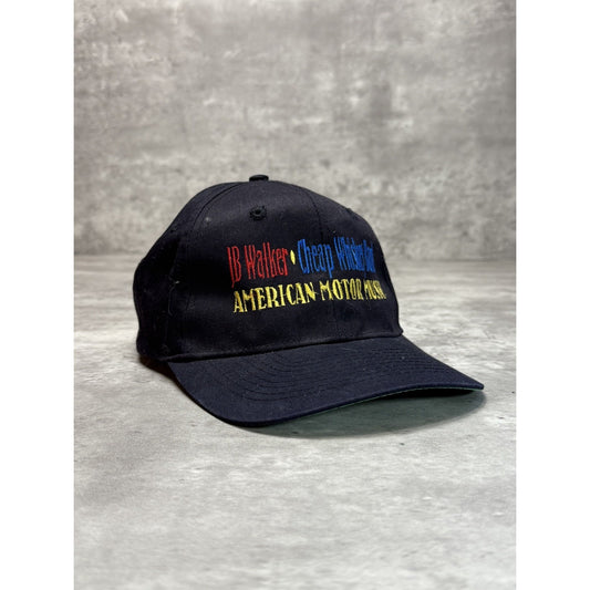 Vintage 90s JB Walker & The Cheap Whiskey Band Rock Music Snapback Hat OSFA