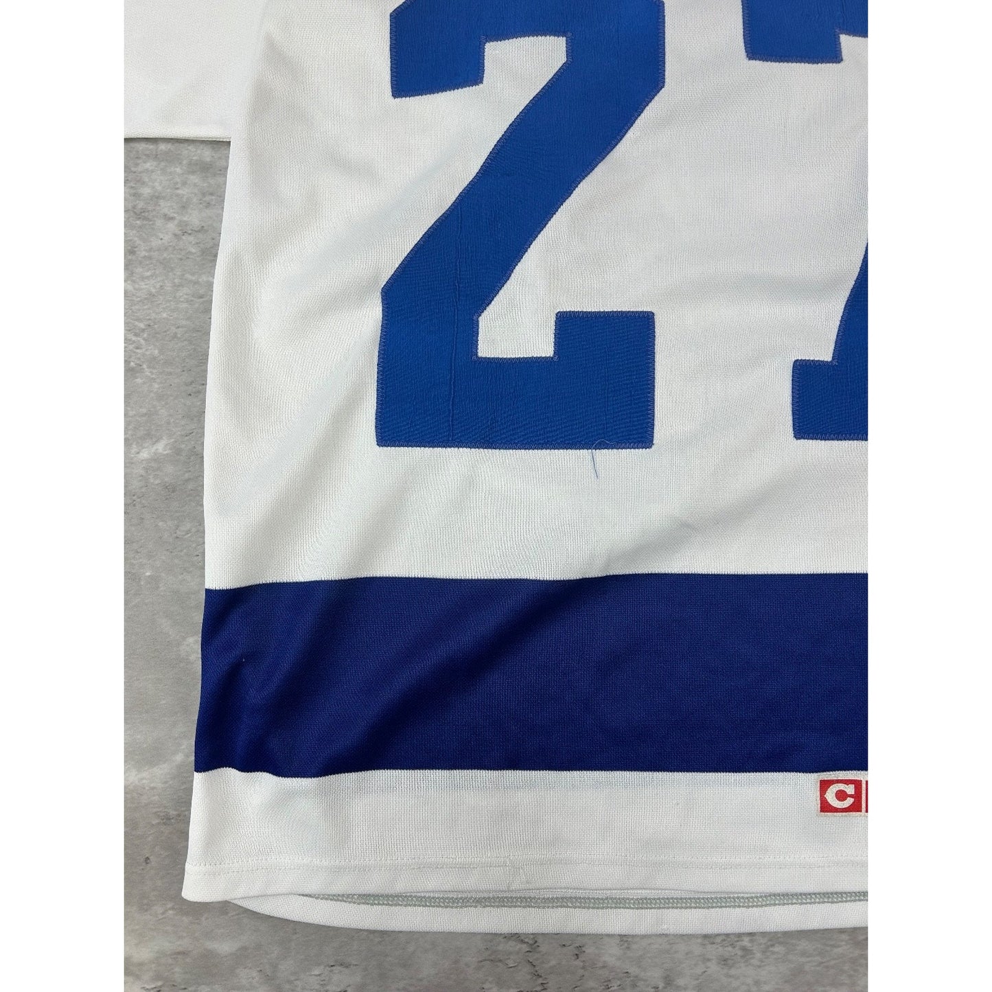 Vintage 90s Darryl Sittler #27 Toronto Maple Leafs NFL Stitched Jersey Sz Medium
