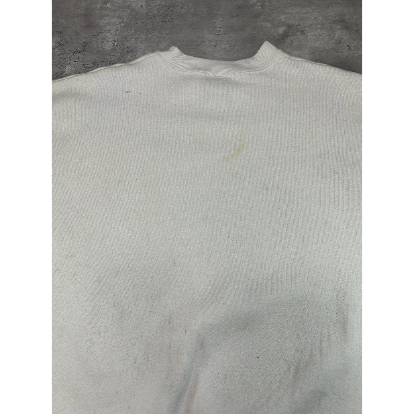 Vintage 90s Mickey Mouse Blank Pullover Crewneck Sweatshirt Size Large