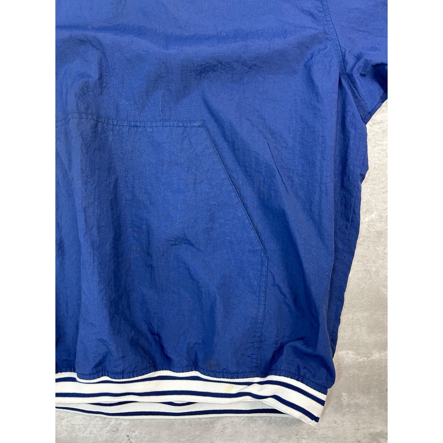 Vintage 90s Nike Embroidered Swoosh Nylon Pullover Windbreaker Jacket Size XL