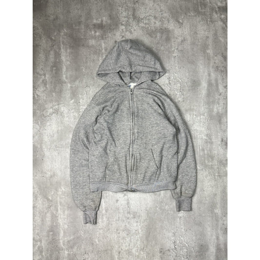 Vintage 1970s/80s Healthknit Thermal Lined Full Zip Hooded Sweatshirt Size Large