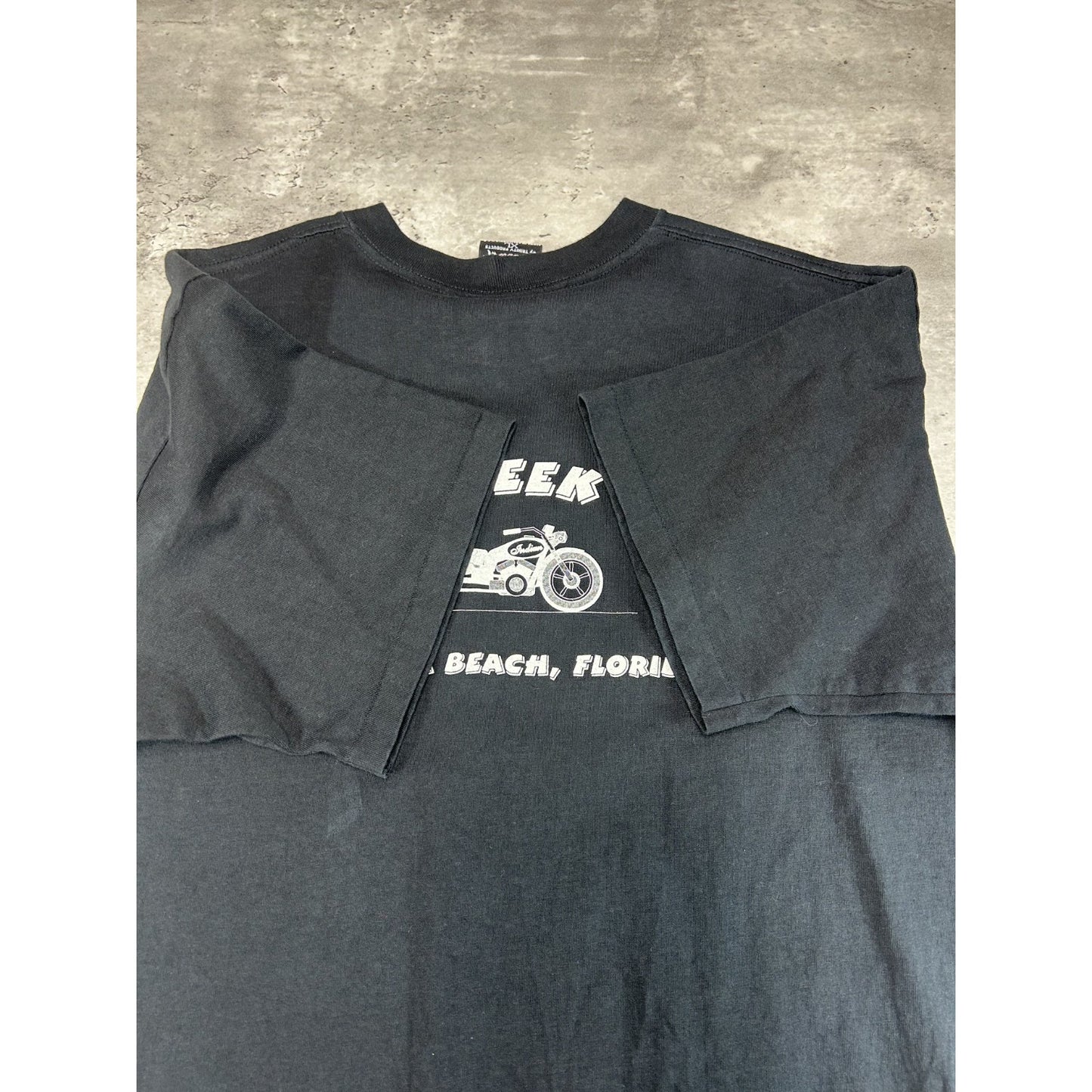 Vintage 1994 Indian Motorcycles Iron Redskin Motorcycle Graphic T-Shirt Sz XL