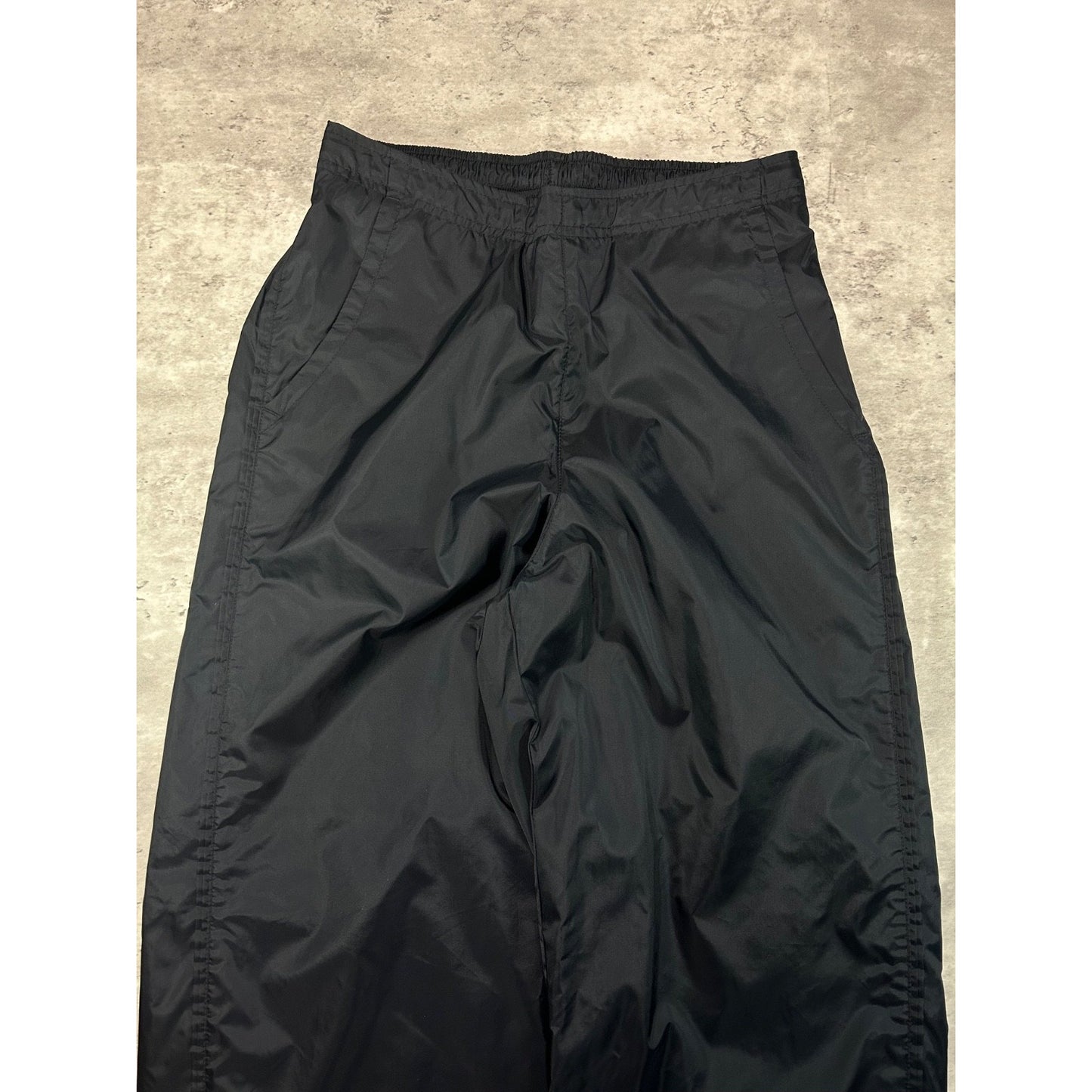 Vintage 2000s YOUTH Nike Embroidered Swoosh Nylon Track Pants Size Small