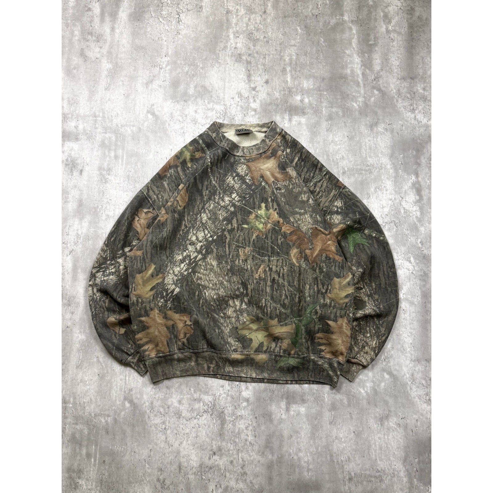 Vintage Jerseys Outdoors Mossy Oak Breakup Camo Hunting Sweatshirt Size 2XL
