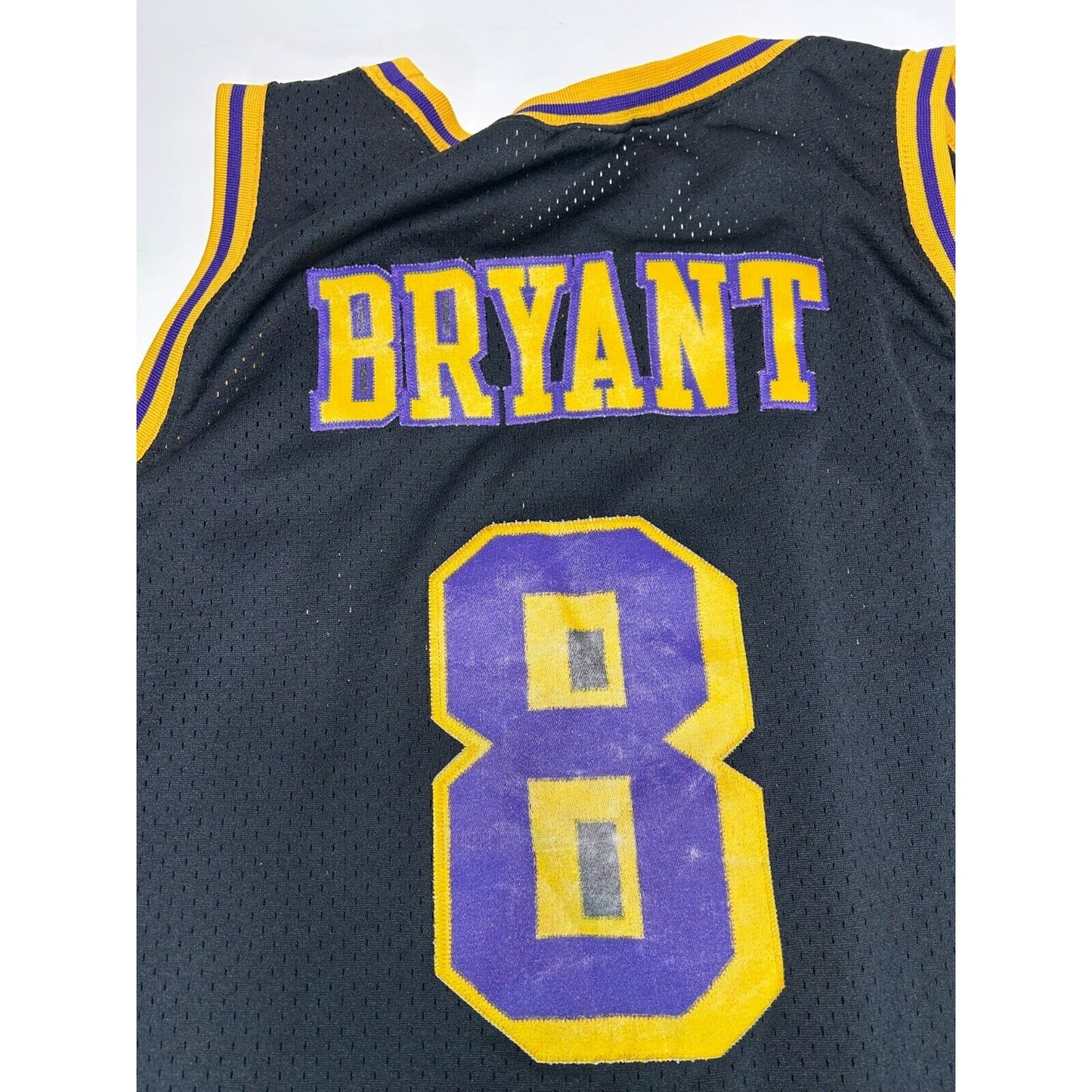 Vintage Kobe Bryant #8 Los Angles Lakers NBA Stitched Swingman Jersey Size 3XL