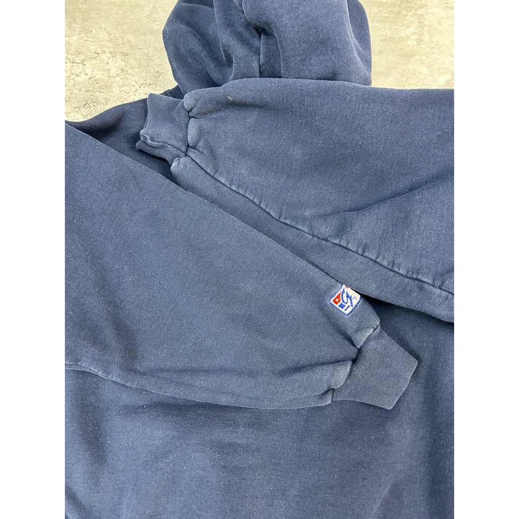 Vintage 90s Penn State Nittany Lions Spellout Hooded Sweatshirt Size Medium