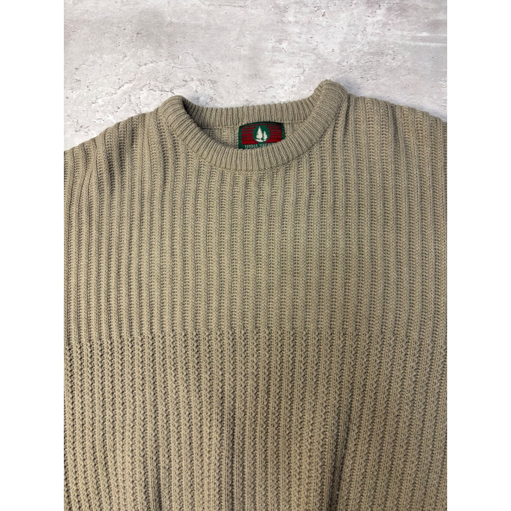 Vintage High Sierra Ribbed Pullover Knit Sweater Size Medium