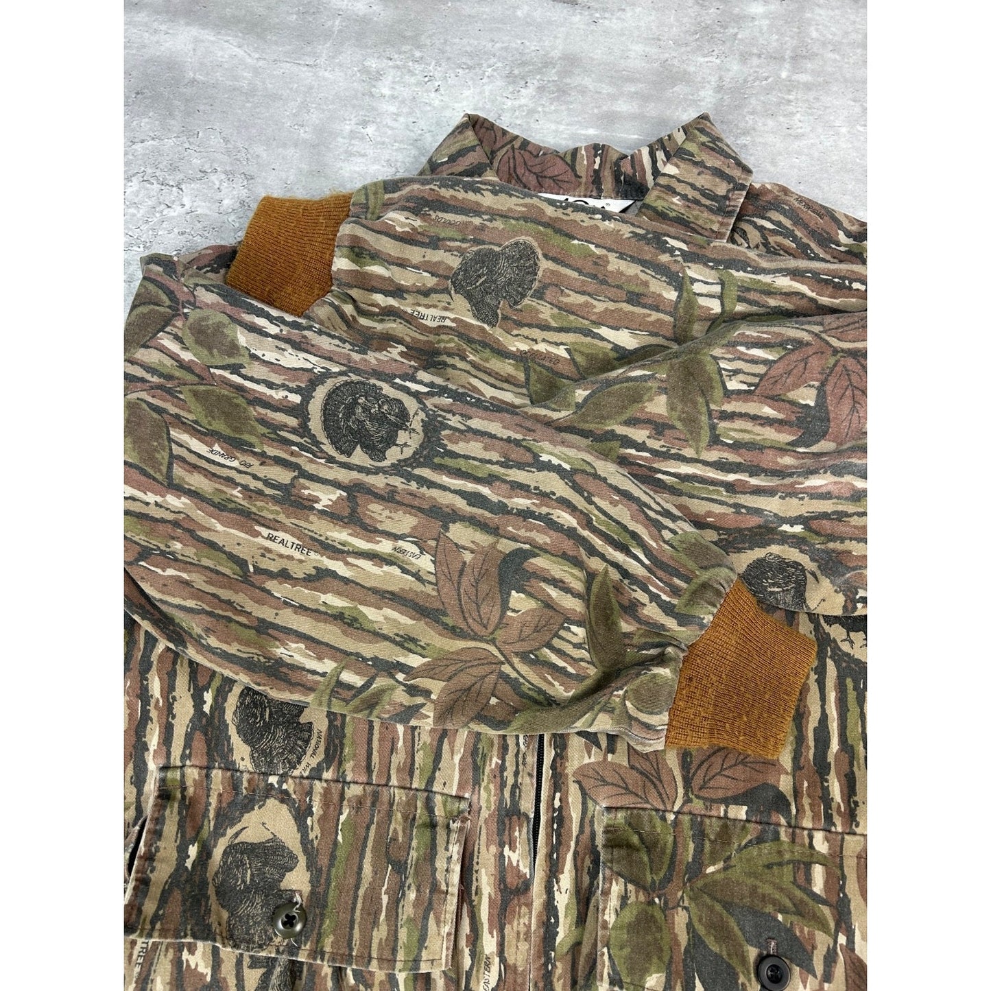 Vintage 80s/90s 10x Realtree Rio Grande Camo Hunting Jacket Size Large