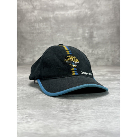 VTG 90s Jacksonville Jaguars NFL Embroidered Logo Athletics Strapback Hat OSFA