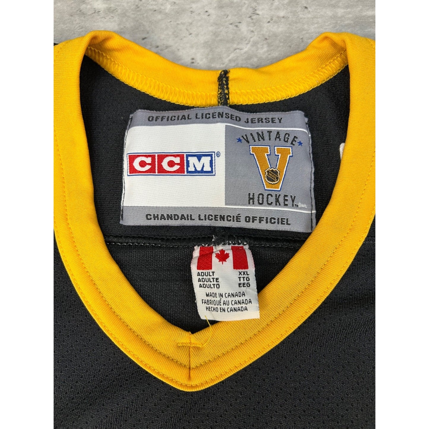 Vintage Mario Lemieux #66 Pittsburgh Penguins NHL Hockey Jersey Size 2XL