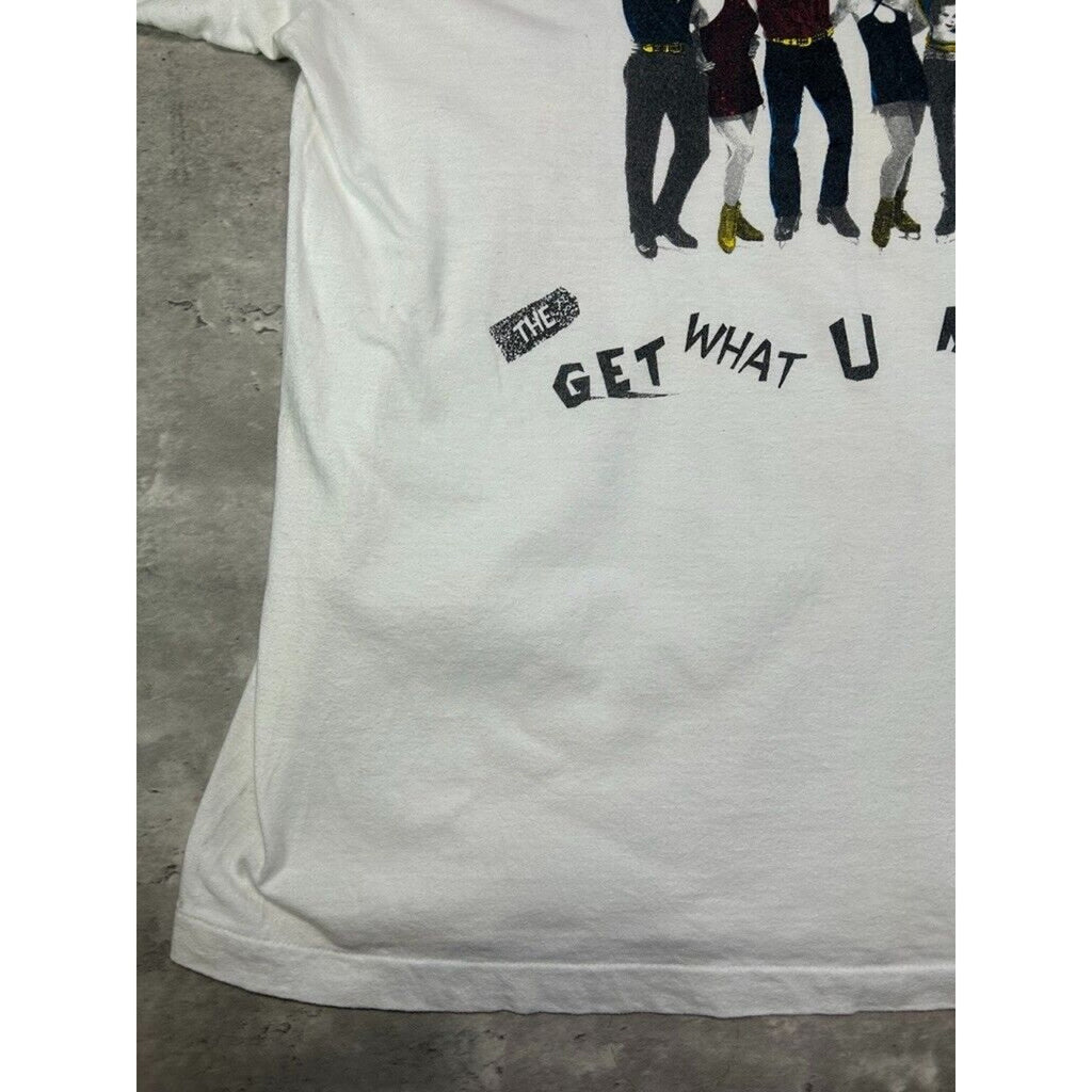 Vintage 90s Stars On Ice Get What You Need Music Graphic T-Shirt Size XL
