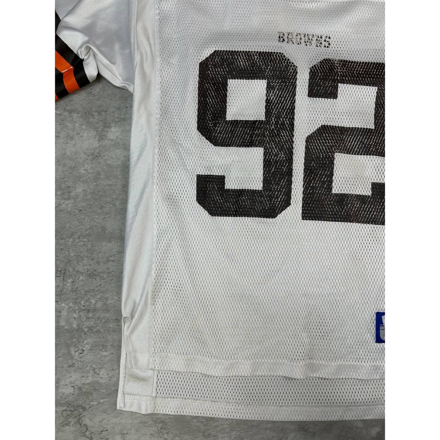 Vintage Courtney Brown #92 Cleveland Browns NFL Football Jersey Size Medium